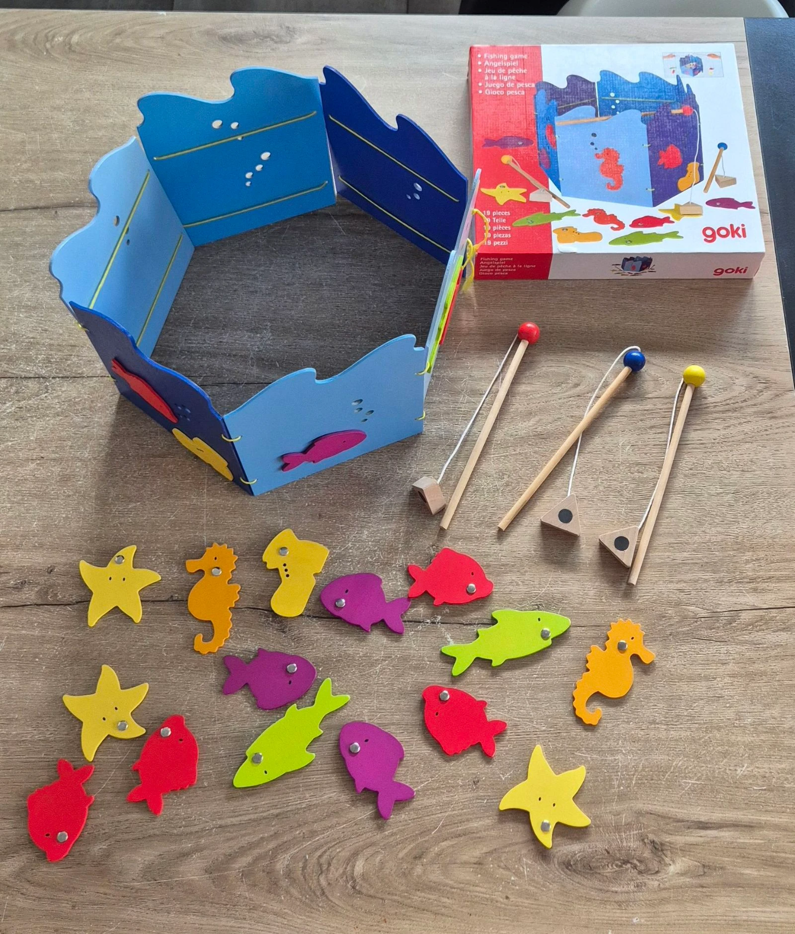 Jeu de pêche à la ligne 